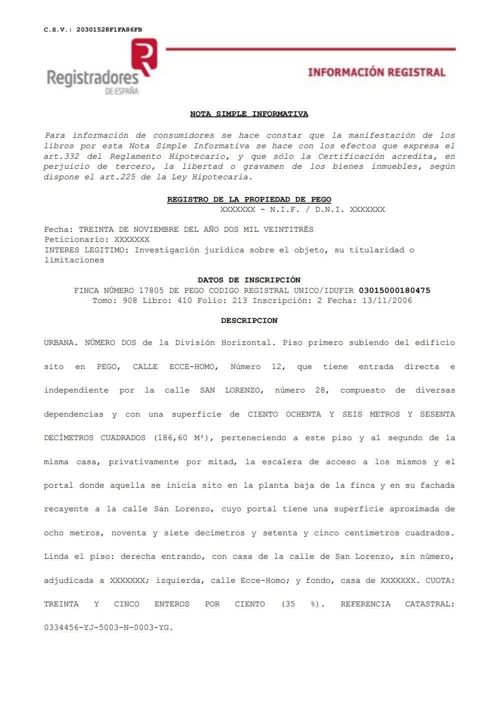 Nota simple